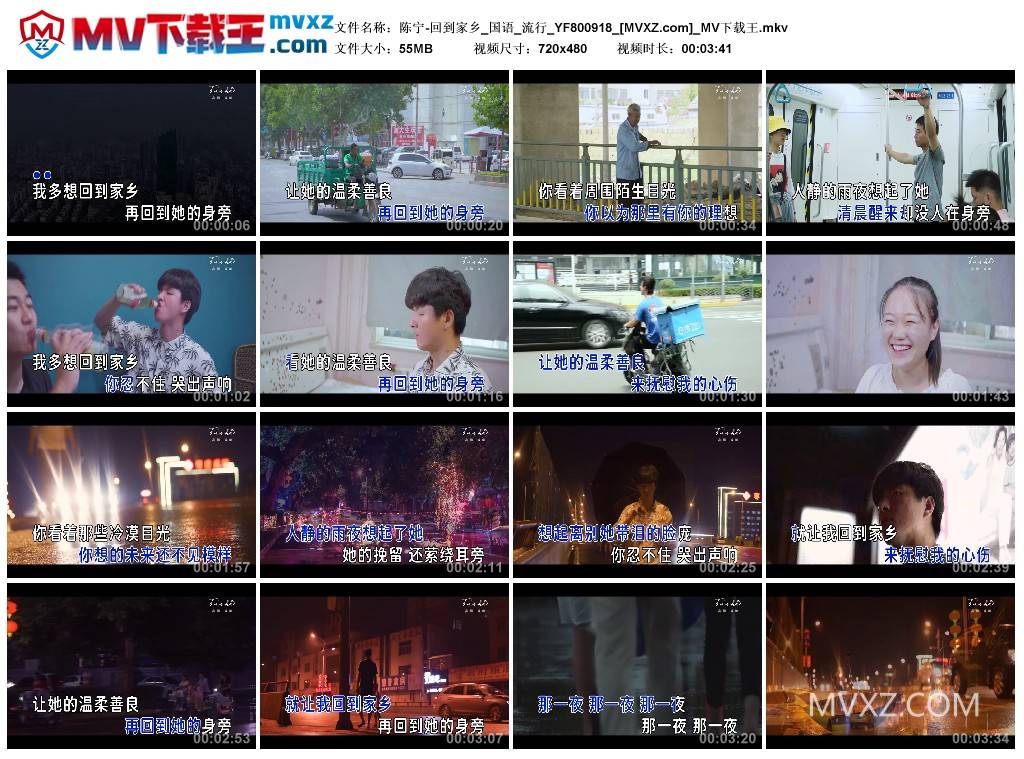 陈宁-回到家乡_国语_流行_YF800918